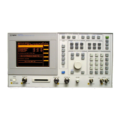 Agilent Technologies E8285A user guide