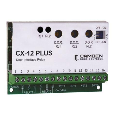 CAMDEN CX-12 PLUS User manual