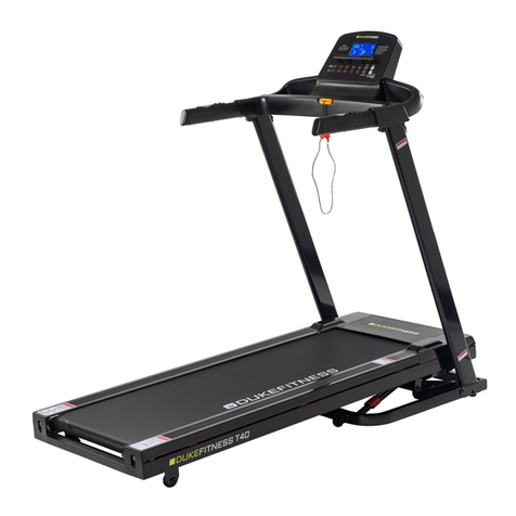 Duke Fitness T40 Assembly and operating instructions