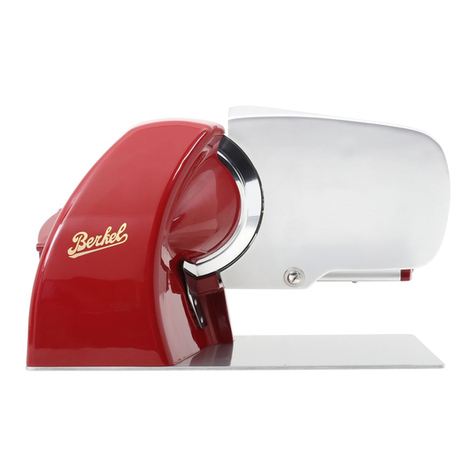 Berkel HOME LINE Series User manual Berkel HOME LINE Series User manual