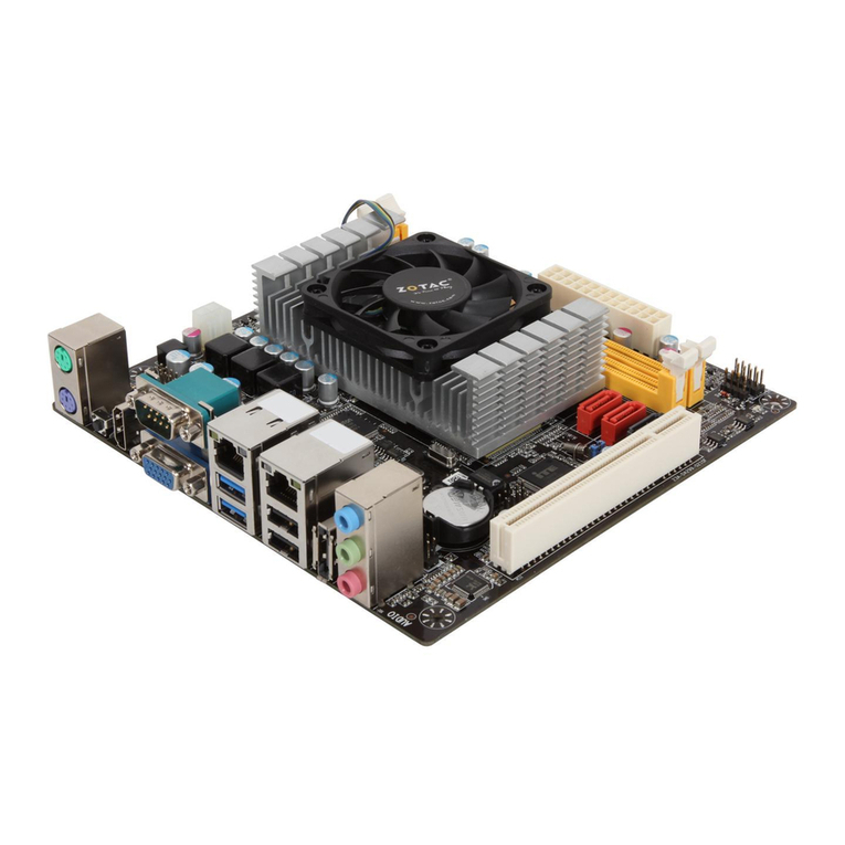 Zotac Intel NM70-ITX Series User manual