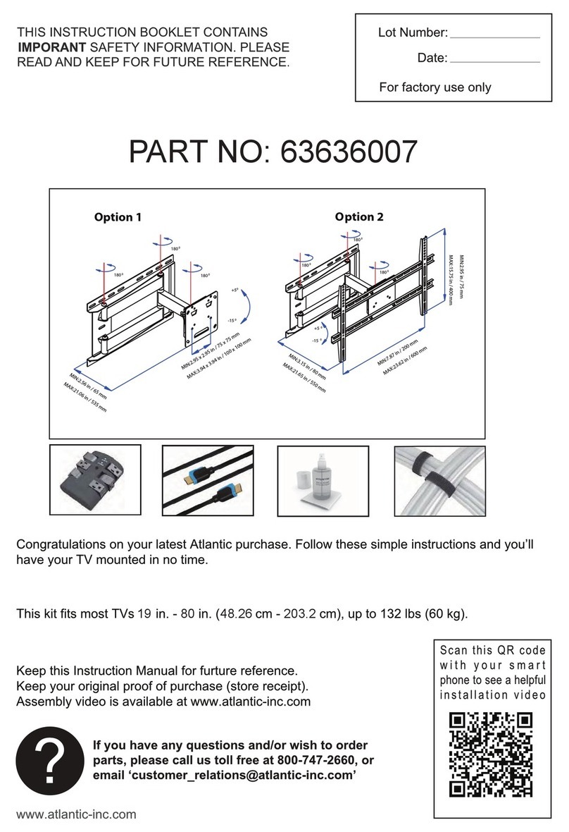 Atlantic 63636007 User manual