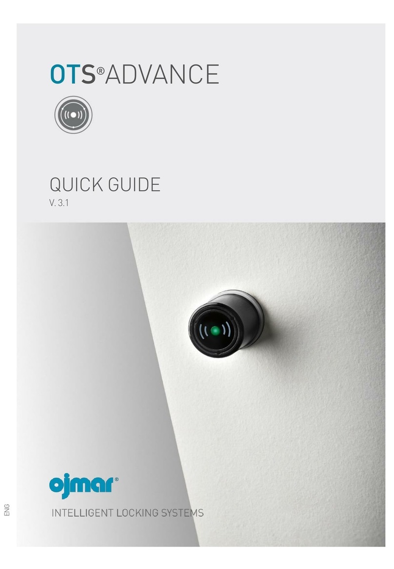Ojmar OTS ADVANCE User manual