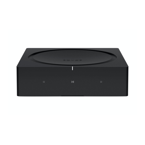Sonos Connect AMP User manual