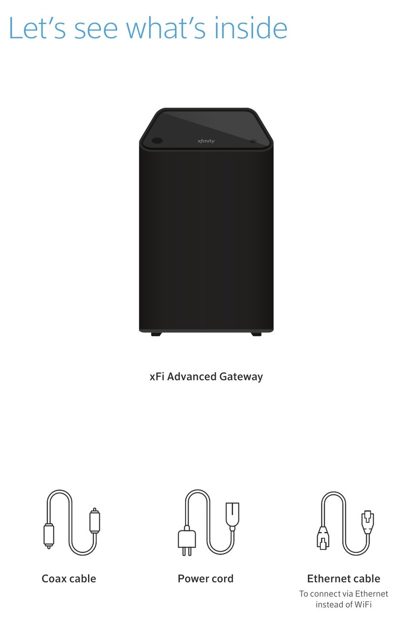 Comcast xFi Advanced user guide Comcast xFi Advanced user guide