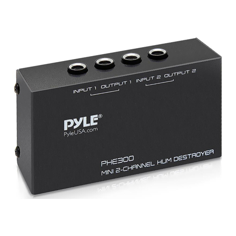 Pyle PHE300 user manual