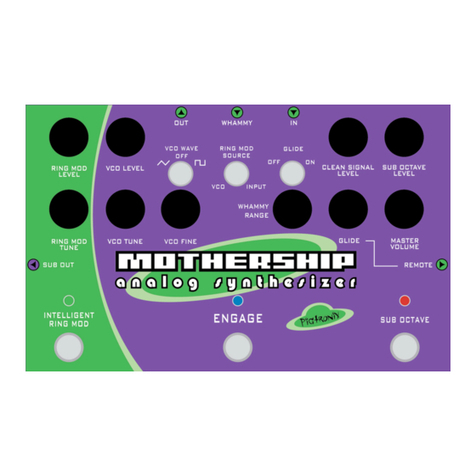 Absara Audio Pigtronix Mothership user guide
