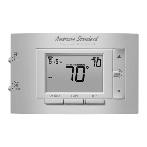American Standard ACONT202AS11MA Installation and user guide