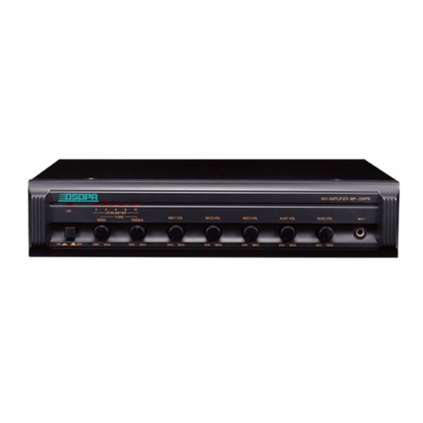DSPPA P.A. Series owner's manual