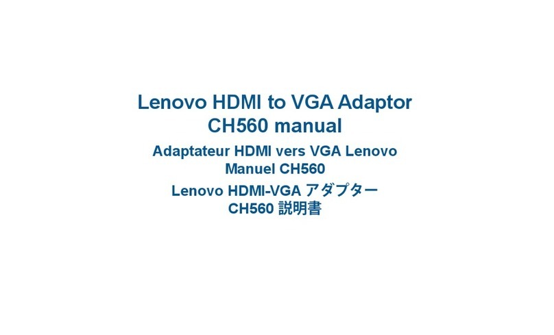 Lenovo CH560 User manual
