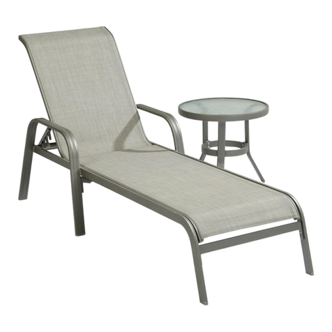 Home Styles Chaise 88 5702 83 User manual Home Styles Chaise 88 5702 83 User manual