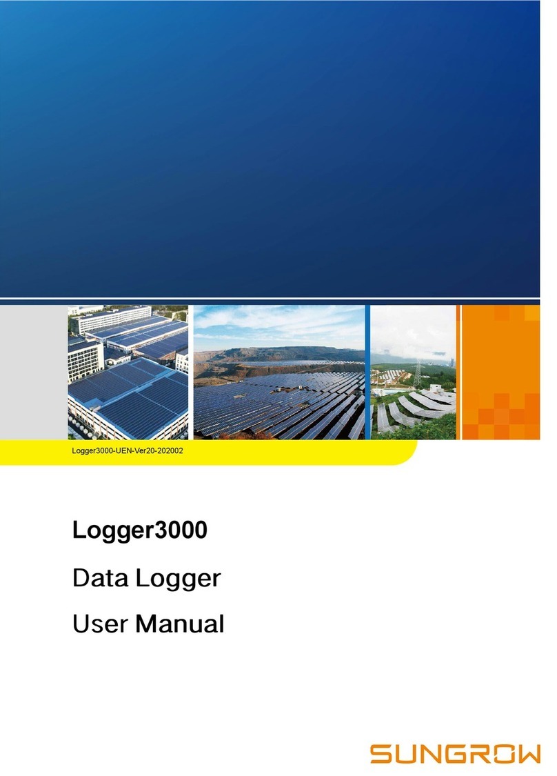 Sungrow Logger3000 user manual