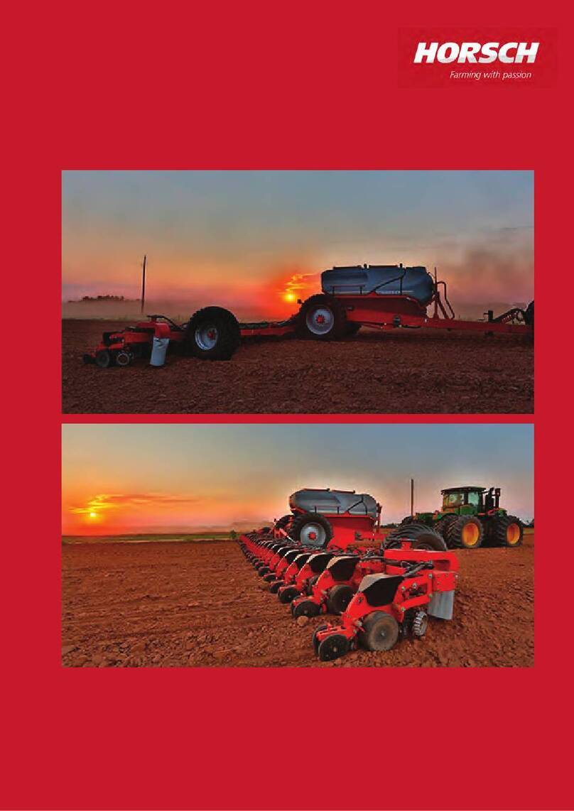 horsch Maestro SW Series User manual
