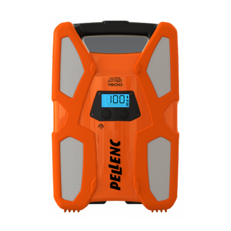 pellenc Excelion 1200 operating instructions