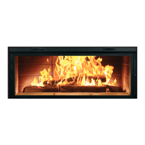 Renaissance Fireplaces LINEAR 50 Installation and operating instructions Renaissance Fireplaces LINEAR 50 Installation and operating instructions