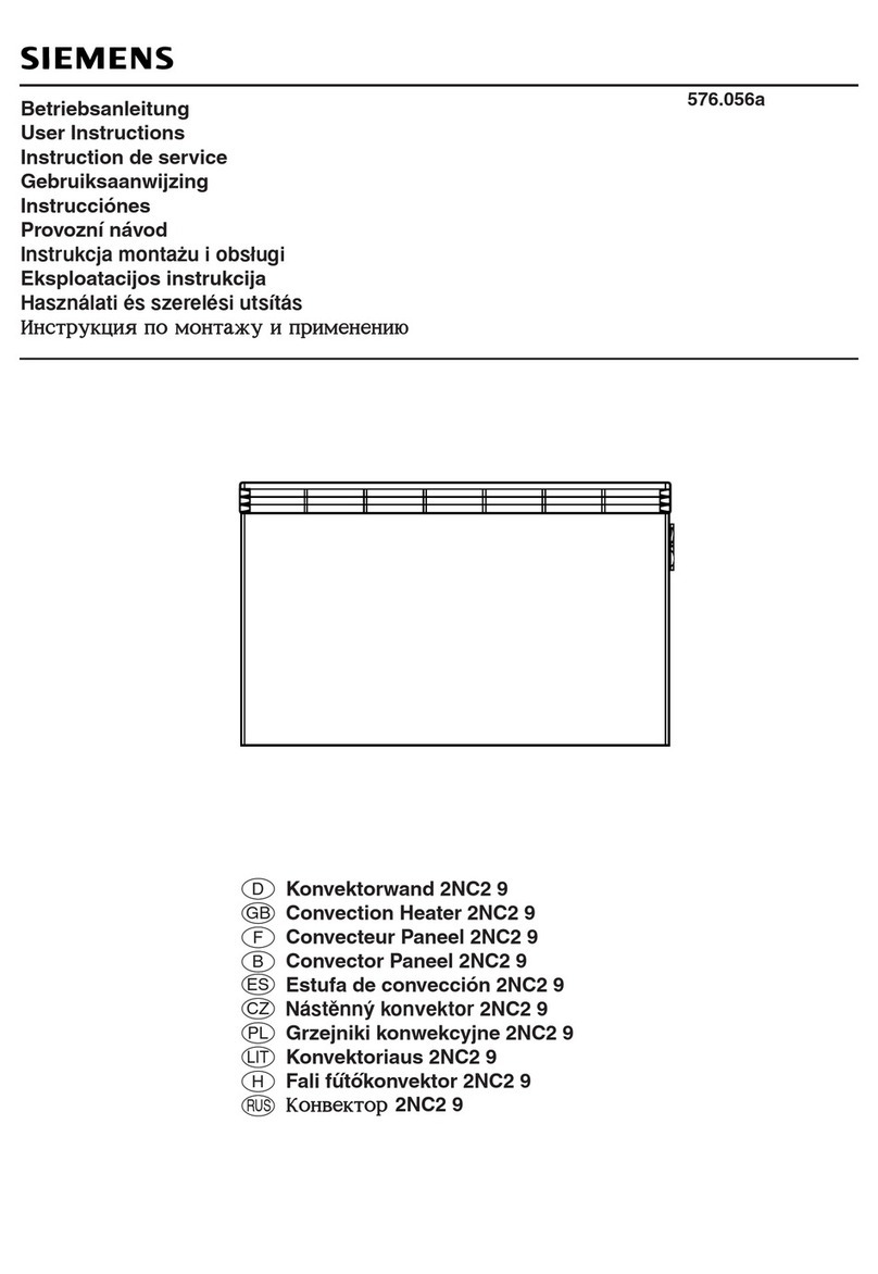 Siemens 2NC2 9 User manual