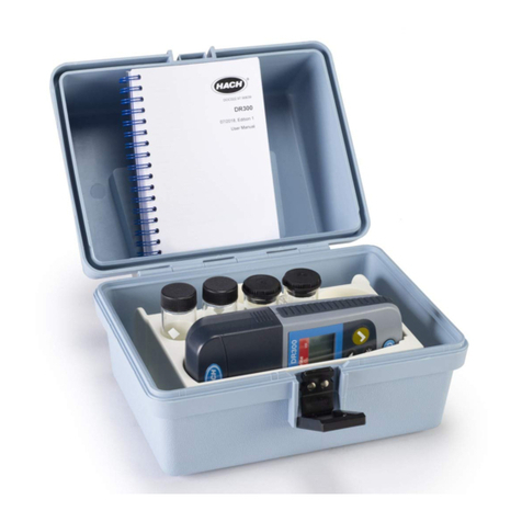 Hach DR300 User manual