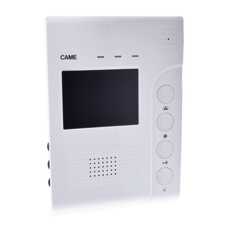 CAME VRK01 User manual