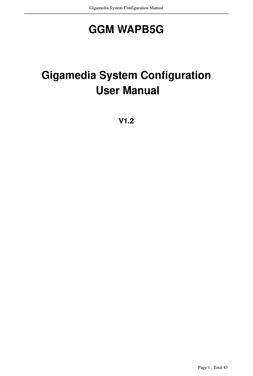 GIGAMEDIA GGM WAPB5G Configuration User Manual