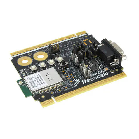 NXP Semiconductors Freescale TWR-WIFI-GS1500M User manual