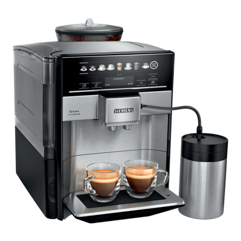 Siemens TE607F Series User manual