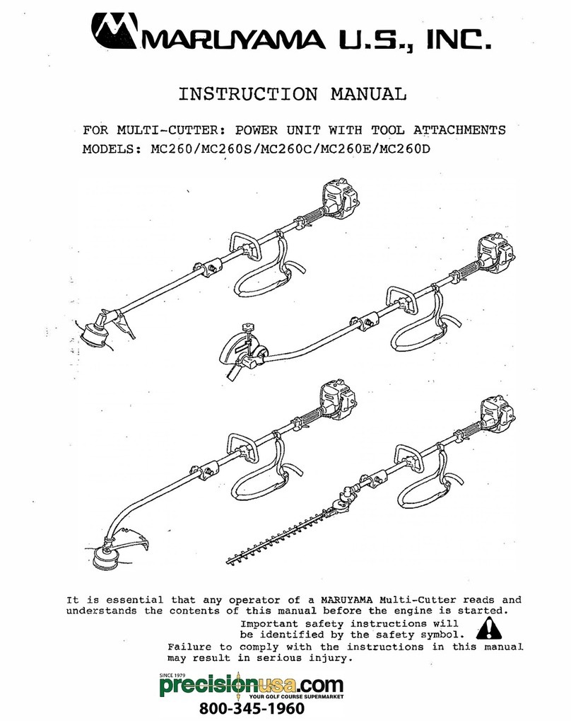 Maruyama MC260 instruction manual
