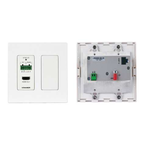 Kramer WP-789R quick start guide