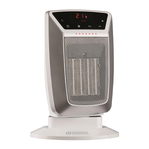 Olimpia splendid CALDOSTILE D Instructions for installation, use and maintenance