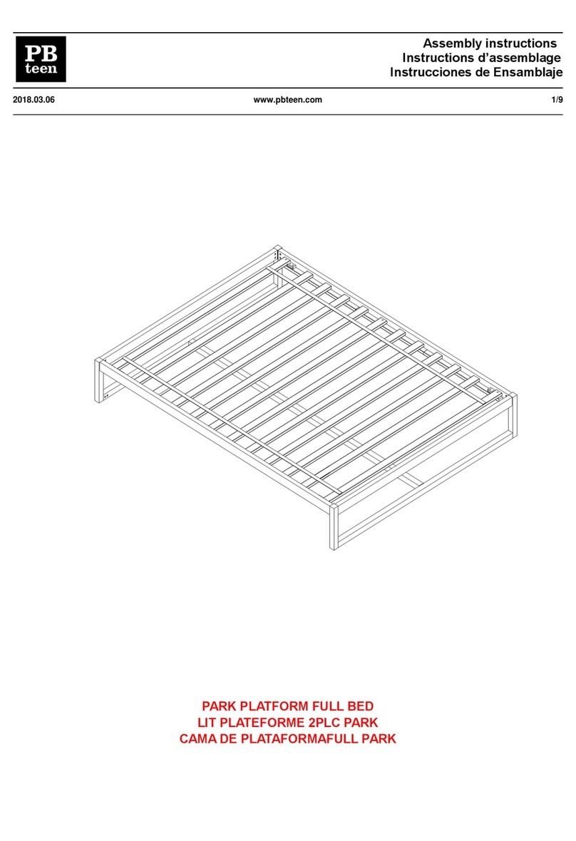 PB TEEN PARK Assembly instructions