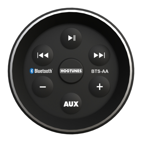 Hogtunes BTS-AA installation manual