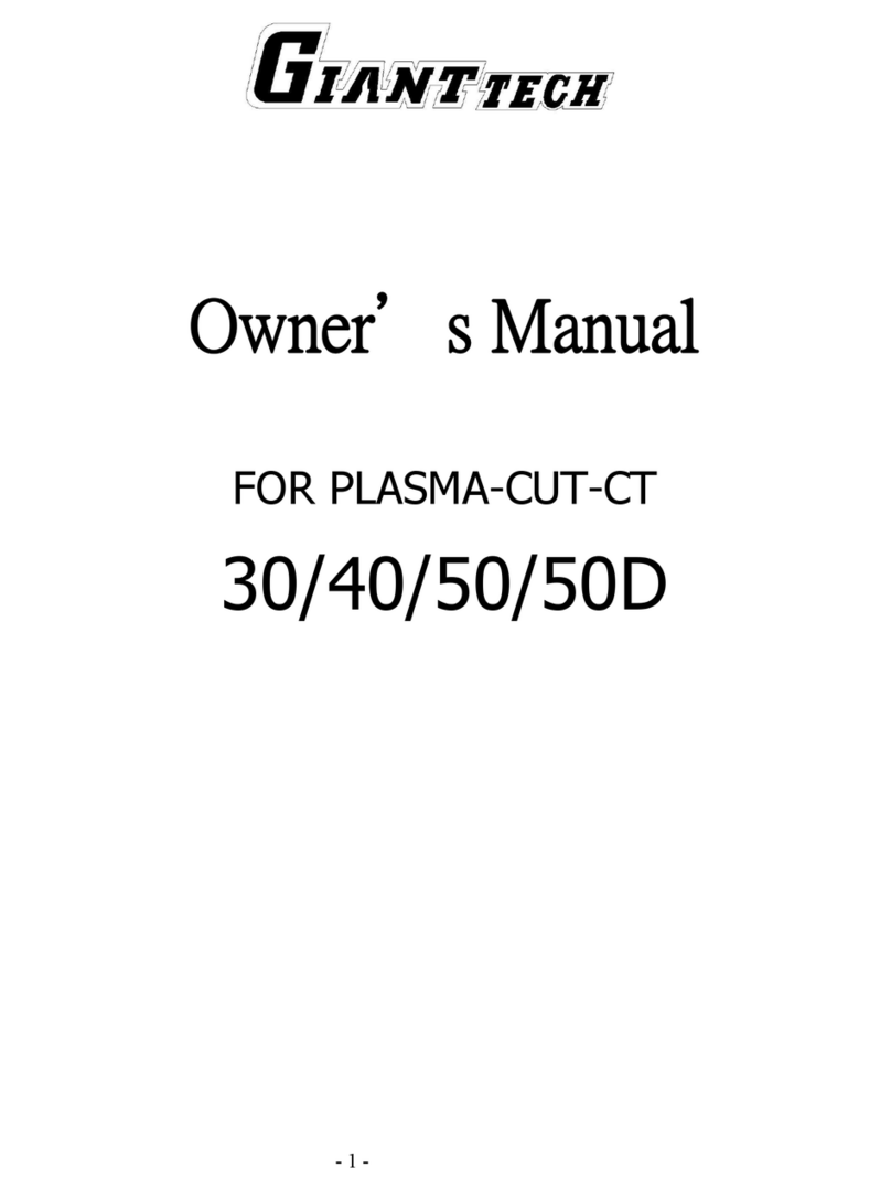GIANTtech 30 owner's manual
