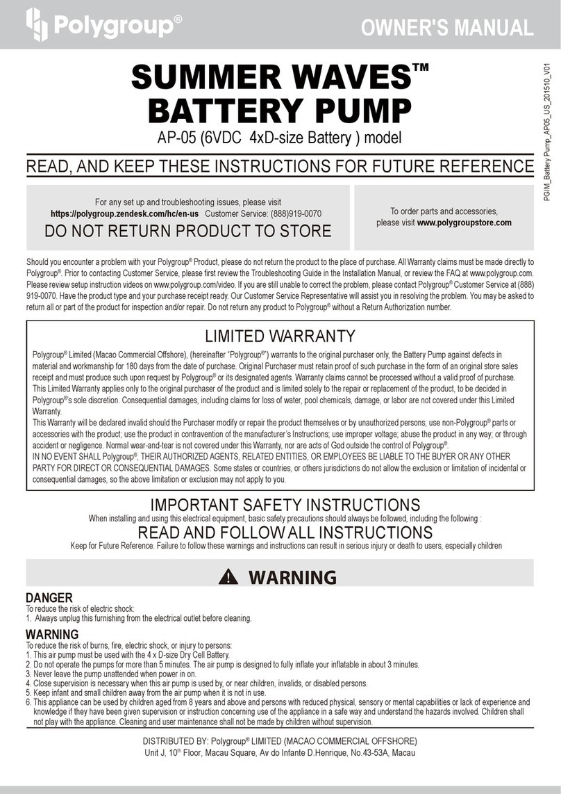 Polygroup SUMMER WAVES AP-05 User manual