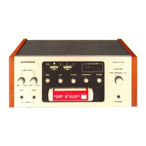 Pioneer H-R99 KCU User manual