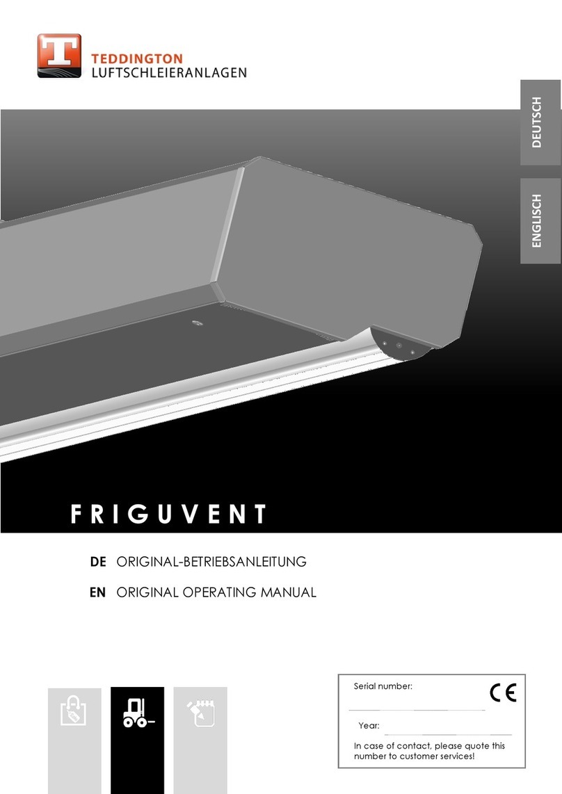 Teddington FRIGUVENT Original operating manual