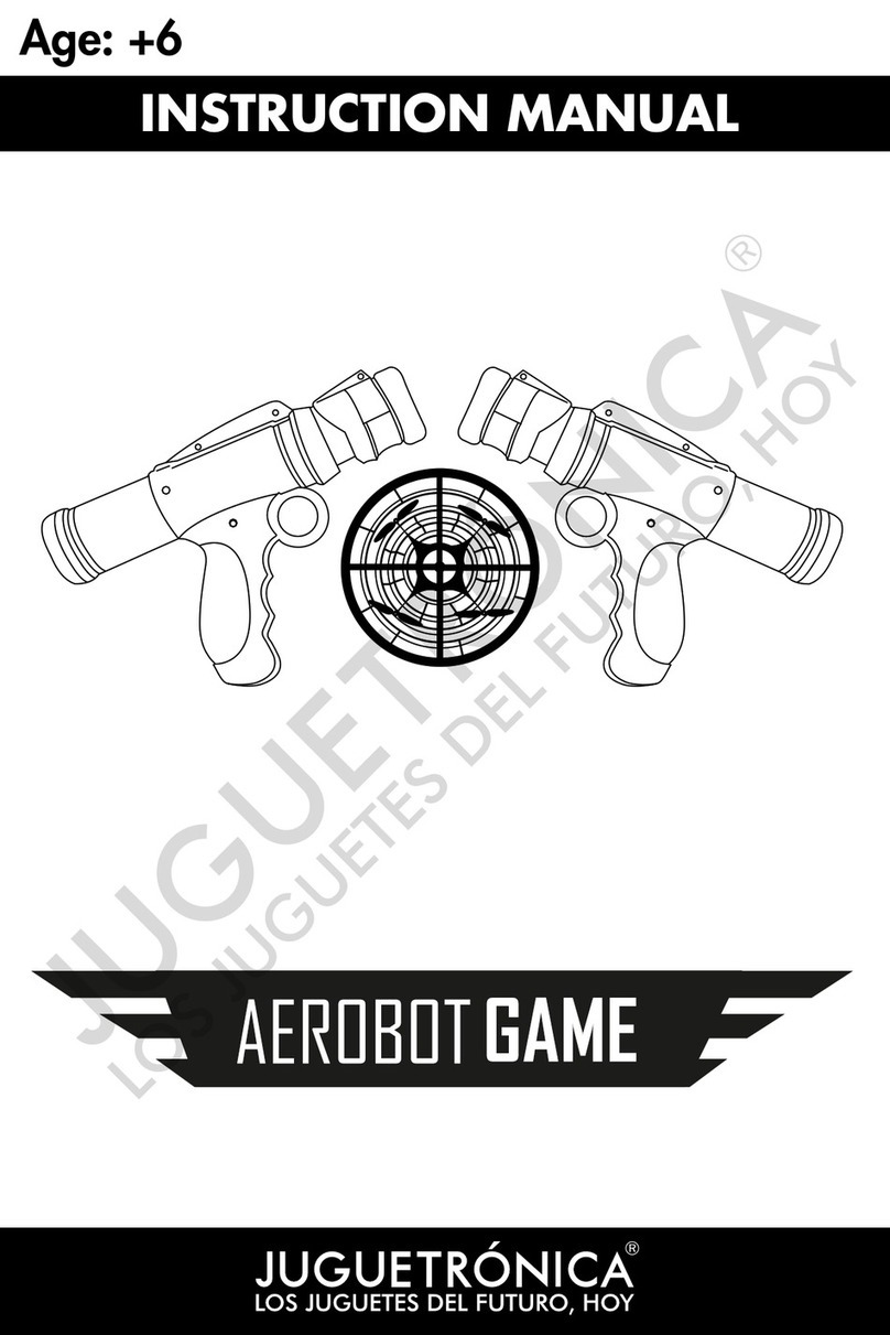 Juguetronica AEROBOT instruction manual