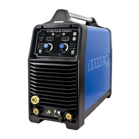 Spartus EasyMIG 220E PULSE SYNERGY user manual Spartus EasyMIG 220E PULSE SYNERGY user manual