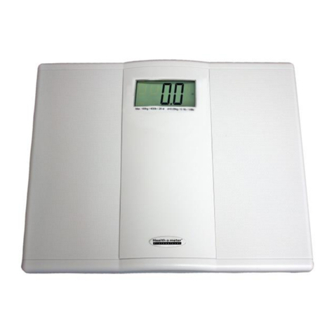 Health O Meter 822KL User instructions Health O Meter 822KL User instructions