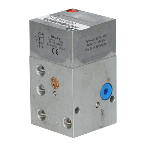 Festo ZSB-1/8-B User manual
