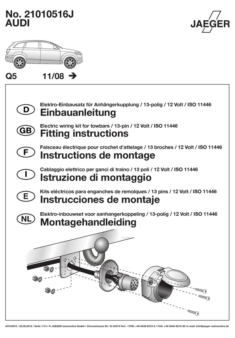 Jaeger 21010516J User manual Jaeger 21010516J User manual