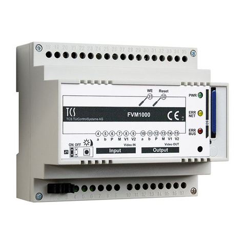 TCS FVM1000 User manual