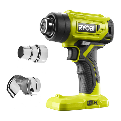 Ryobi R18HG User manual