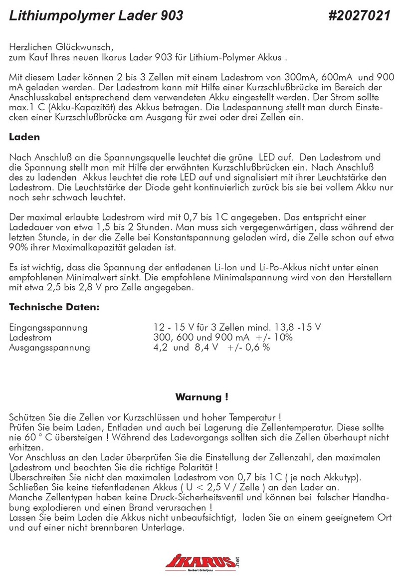 iKarus 903 manual