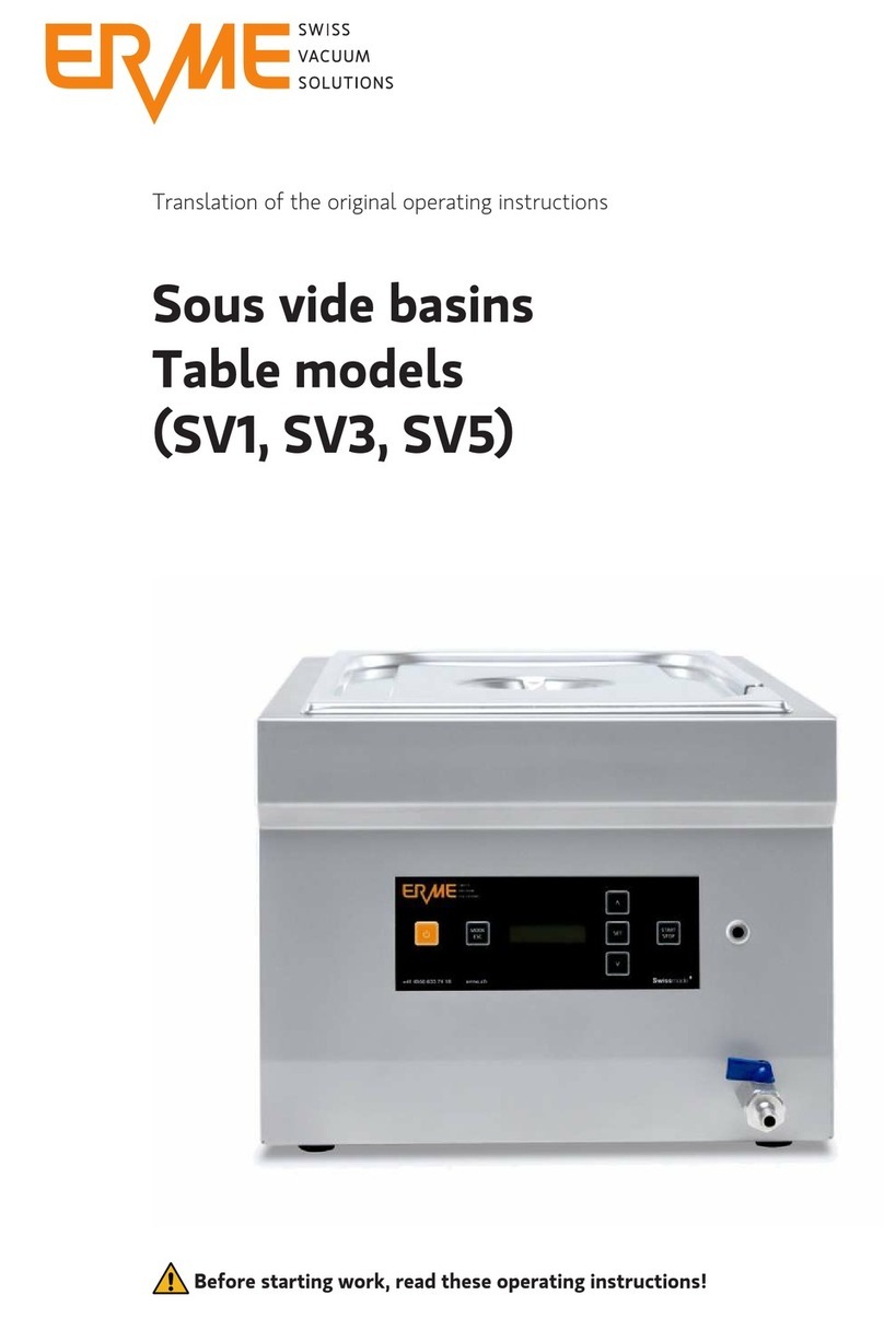ERME SV1 Translation of the original operating instructions