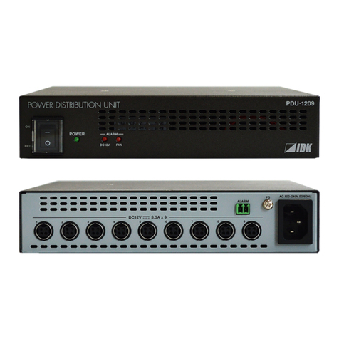 IDK PDU-1209 user guide