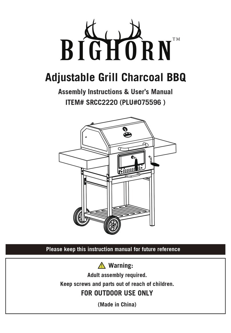 BIGHORN SRCC2220 Assembly instructions & user manual
