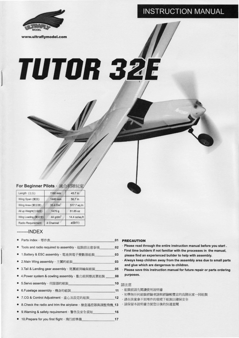Ultrafly TUTOR 32E User manual Ultrafly TUTOR 32E User manual