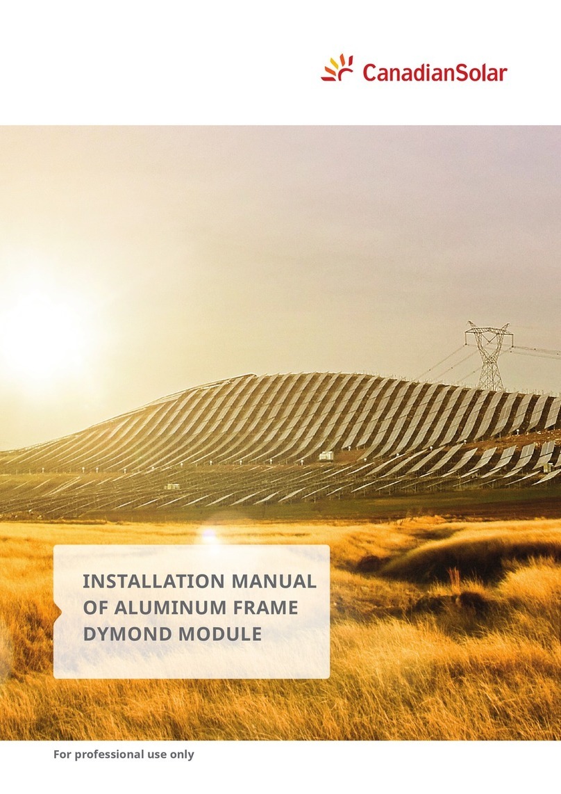 CanadianSolar CS6K-245P-AG installation manual CanadianSolar CS6K-245P-AG installation manual
