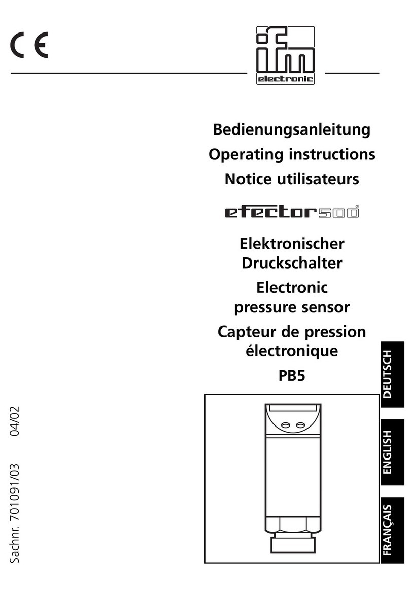 IFM Electronic efector 500 PB5 Series User manual