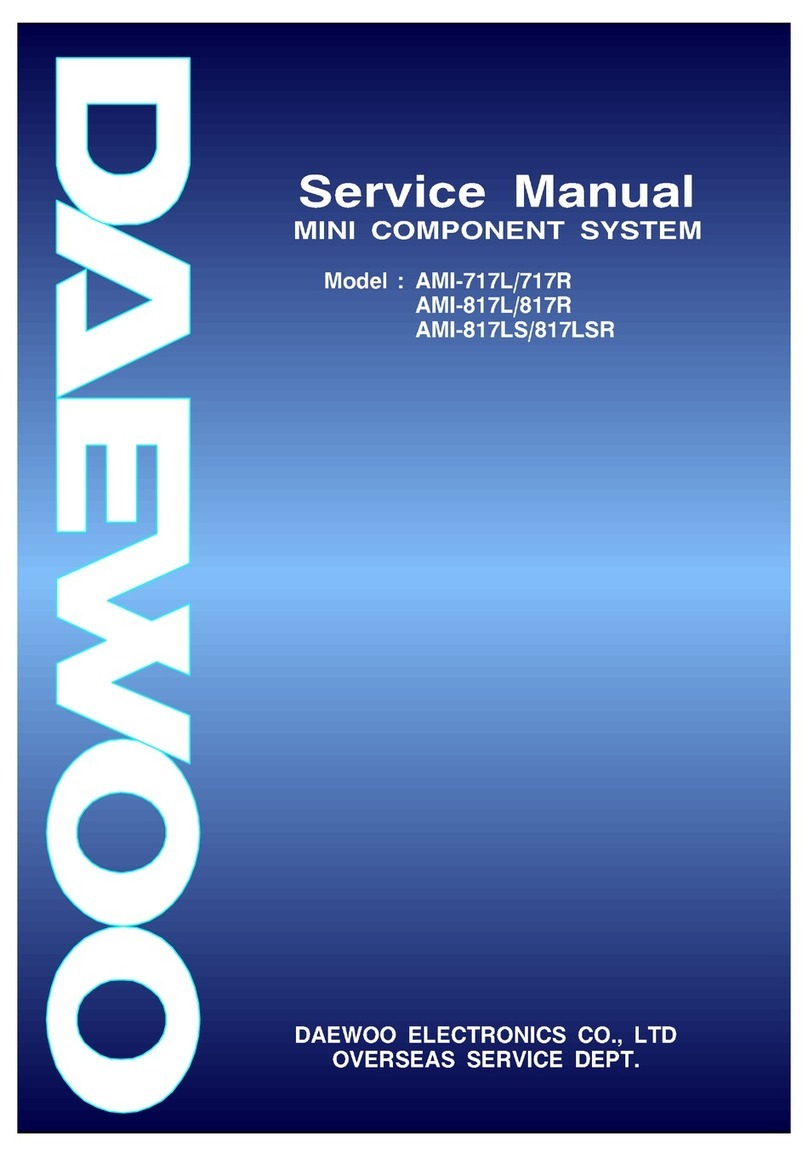 Daewoo AMI-717L Service manual