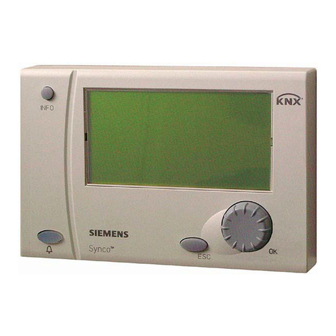 Siemens RMZ791 User manual